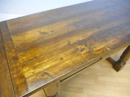 ANTIQUE REFECTORY TABLE IN OAK - ADDITIONAL PHOTO 10