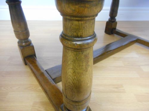 ANTIQUE REFECTORY TABLE IN OAK - ADDITIONAL PHOTO 13
