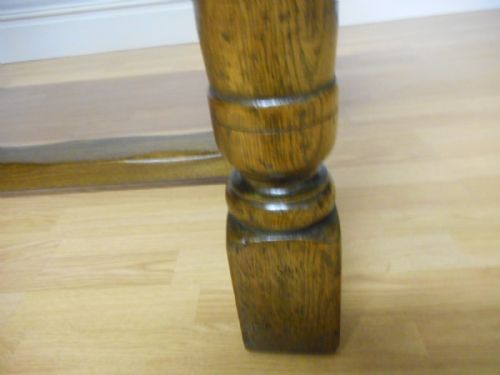 ANTIQUE REFECTORY TABLE IN OAK - ADDITIONAL PHOTO 15