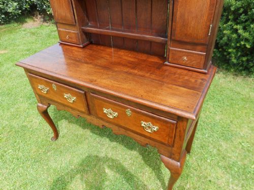 ANTIQUE WELSH DRESSER RACK GEORGIAN PERIOD IN OAK CIRCA 1790 - ADDITIONAL PHOTO 21