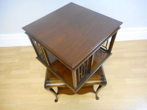 ANTIQUE REVOLVING BOOKCASE - ADDITIONAL PHOTO 5