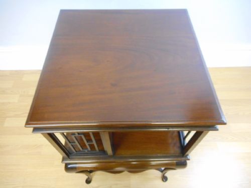 ANTIQUE REVOLVING BOOKCASE - ADDITIONAL PHOTO 6