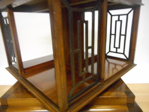 ANTIQUE REVOLVING BOOKCASE - ADDITIONAL PHOTO 9