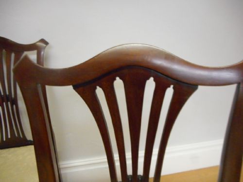 ANTIQUE PAIR OF SIDE CHAIRS - ADDITIONAL PHOTO 6