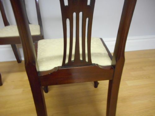 ANTIQUE PAIR OF SIDE CHAIRS - ADDITIONAL PHOTO 10