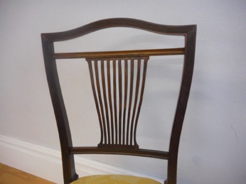 ANTIQUE ROSEWOOD OCCASIONAL CHAIR - ADDITIONAL PHOTO 3