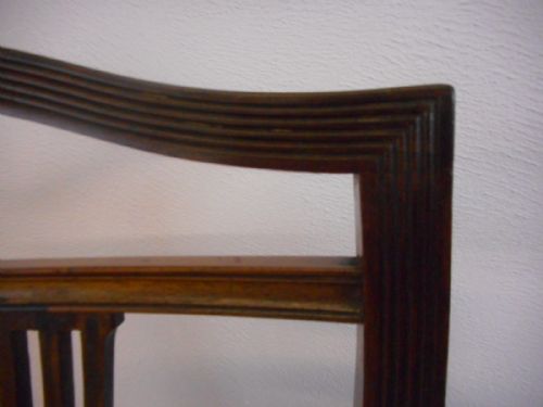 ANTIQUE ROSEWOOD OCCASIONAL CHAIR - ADDITIONAL PHOTO 4