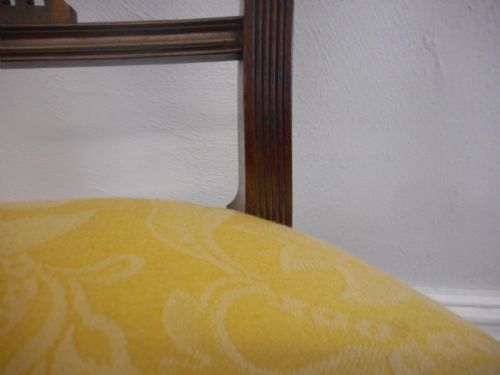 ANTIQUE ROSEWOOD OCCASIONAL CHAIR - ADDITIONAL PHOTO 6