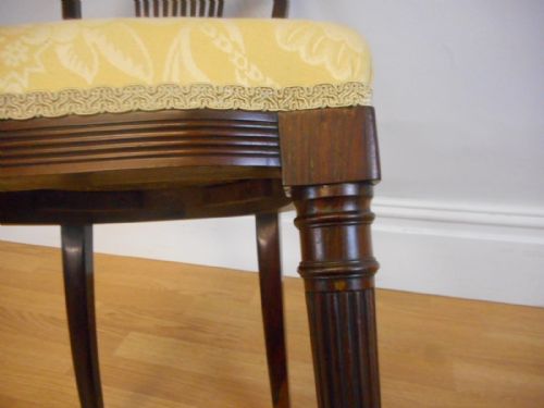 ANTIQUE ROSEWOOD OCCASIONAL CHAIR - ADDITIONAL PHOTO 7