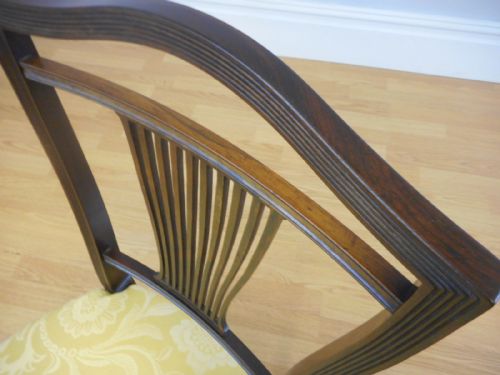 ANTIQUE ROSEWOOD OCCASIONAL CHAIR - ADDITIONAL PHOTO 12