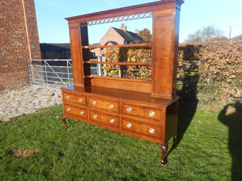 ANTIQUE WELSH DRESSER AND RACK - ADDITIONAL PHOTO 1