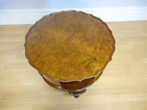ANTIQUE BURR WALNUT COFFEE TABLE - ADDITIONAL PHOTO 5