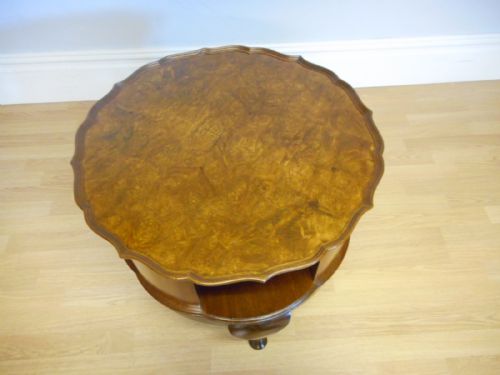 ANTIQUE BURR WALNUT COFFEE TABLE - ADDITIONAL PHOTO 8