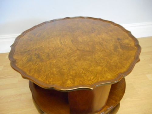 ANTIQUE BURR WALNUT COFFEE TABLE - ADDITIONAL PHOTO 9