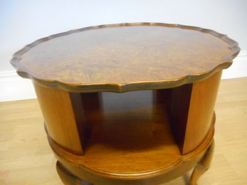 ANTIQUE BURR WALNUT COFFEE TABLE - ADDITIONAL PHOTO 10