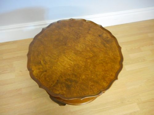ANTIQUE BURR WALNUT COFFEE TABLE - ADDITIONAL PHOTO 13