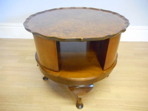 ANTIQUE BURR WALNUT COFFEE TABLE - ADDITIONAL PHOTO 16