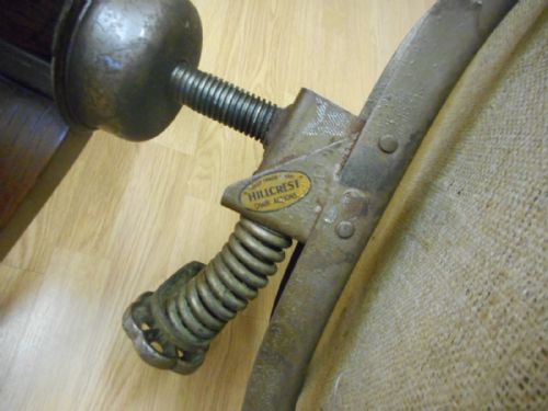 ANTIQUE SWIVEL OFFICE CHAIR - ADDITIONAL PHOTO 17