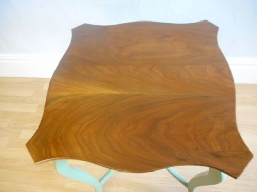 ANTIQUE WALNUT OCCASIONAL TABLE - ADDITIONAL PHOTO 8
