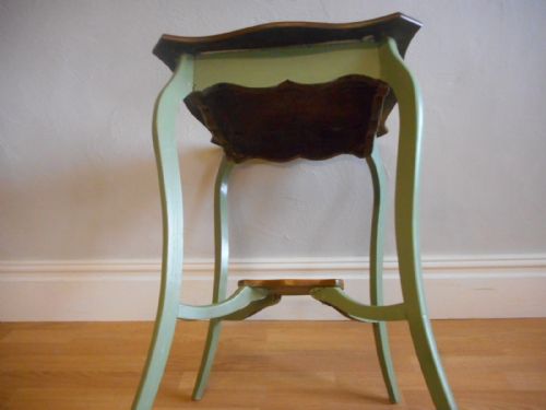 ANTIQUE WALNUT OCCASIONAL TABLE - ADDITIONAL PHOTO 13