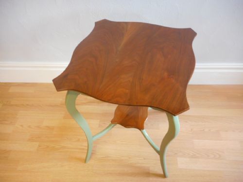 ANTIQUE WALNUT OCCASIONAL TABLE - ADDITIONAL PHOTO 16