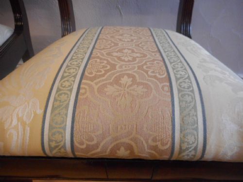 ANTIQUE REGENCY PAIR OF SIDE CHAIRS - ADDITIONAL PHOTO 13