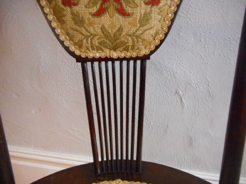 ANTIQUE ARTS CRAFTS ARM CHAIR - ADDITIONAL PHOTO 5