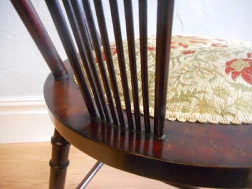 ANTIQUE ARTS CRAFTS ARM CHAIR - ADDITIONAL PHOTO 10