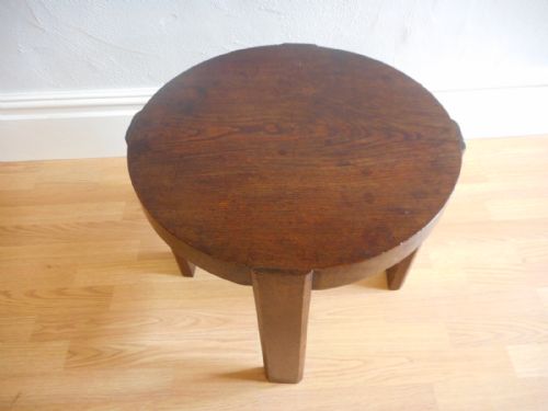 ANTIQUE ARTS CRAFTS OAK COFFEE TABLE - ADDITIONAL PHOTO 13