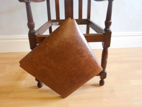 ANTIQUE OAK ARM CHAIR - ADDITIONAL PHOTO 11