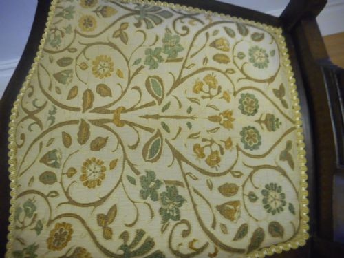 ANTIQUE EDWARDIAN ARM CHAIR - ADDITIONAL PHOTO 4