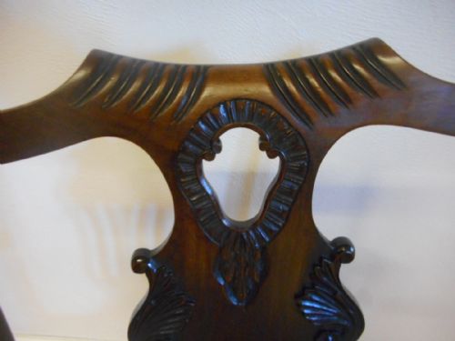 ANTIQUE EDWARDIAN ARM CHAIR - ADDITIONAL PHOTO 9