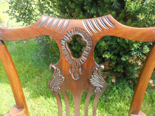 ANTIQUE EDWARDIAN ARM CHAIR - ADDITIONAL PHOTO 15