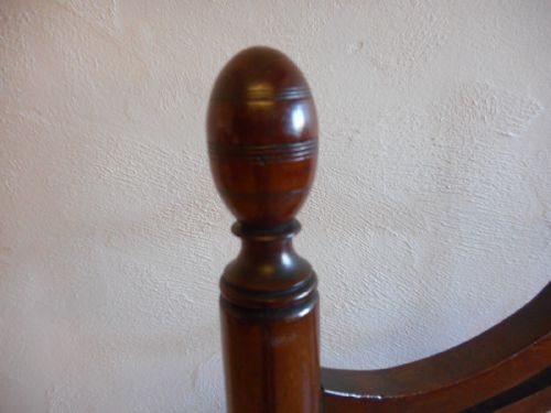 ANTIQUE ARTS CRAFTS LADDER BACK CHAIR - ADDITIONAL PHOTO 9