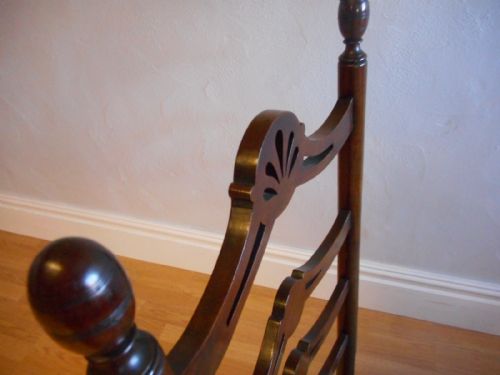 ANTIQUE ARTS CRAFTS LADDER BACK CHAIR - ADDITIONAL PHOTO 13