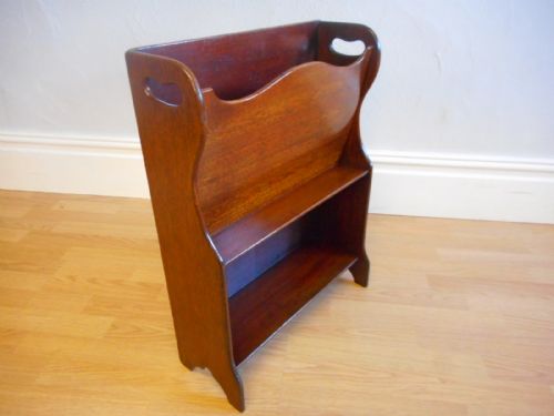 antique magazine rack - CATEGORY: ANTIQUE MISCELLANEOUS - DATED 1920