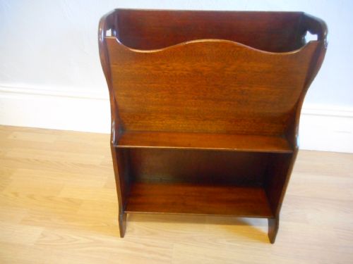 ANTIQUE MAGAZINE RACK - ADDITIONAL PHOTO 1