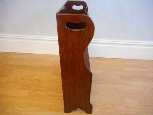 ANTIQUE MAGAZINE RACK - ADDITIONAL PHOTO 3