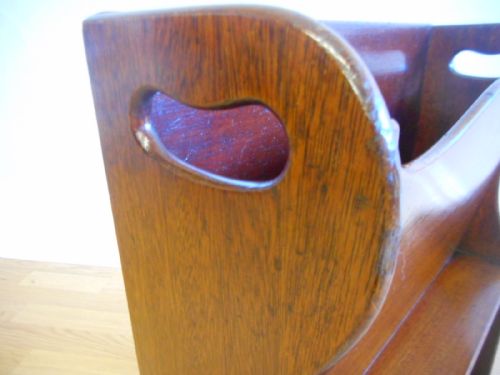 ANTIQUE MAGAZINE RACK - ADDITIONAL PHOTO 6
