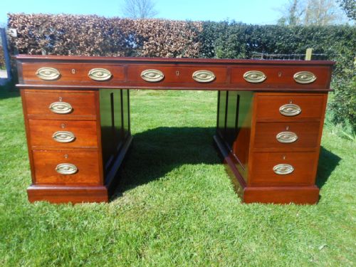 antique partners desk - CATEGORY: ANTIQUE DESKS - DATED 1920