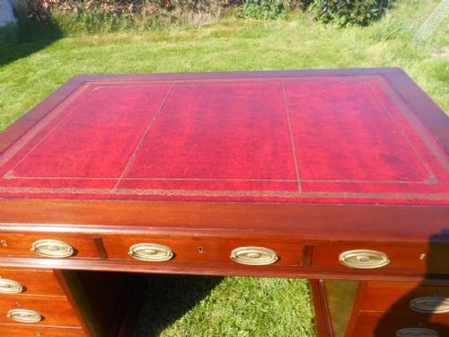 ANTIQUE PARTNERS DESK - ADDITIONAL PHOTO 4