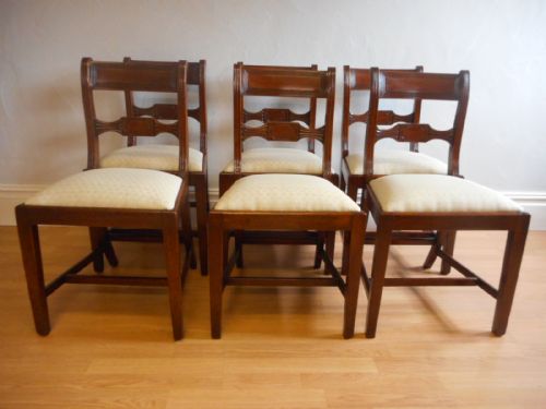 ANTIQUE REGENCY DINNING CHAIRS - ADDITIONAL PHOTO 1