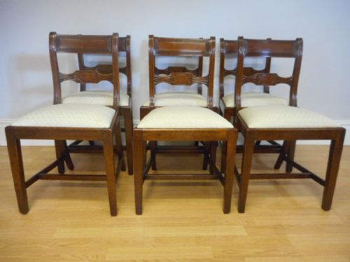 ANTIQUE REGENCY DINNING CHAIRS - ADDITIONAL PHOTO 3