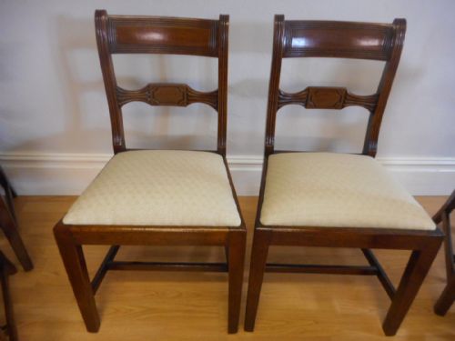 ANTIQUE REGENCY DINNING CHAIRS - ADDITIONAL PHOTO 5