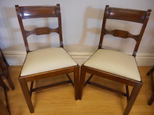 ANTIQUE REGENCY DINNING CHAIRS - ADDITIONAL PHOTO 6