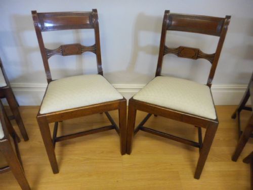 ANTIQUE REGENCY DINNING CHAIRS - ADDITIONAL PHOTO 7