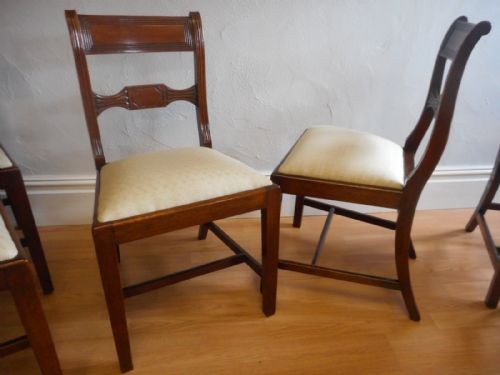 ANTIQUE REGENCY DINNING CHAIRS - ADDITIONAL PHOTO 9