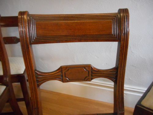 ANTIQUE REGENCY DINNING CHAIRS - ADDITIONAL PHOTO 10
