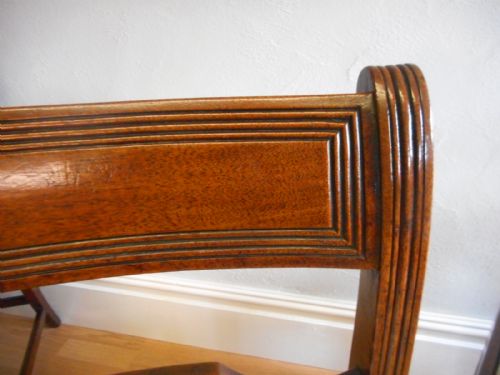 ANTIQUE REGENCY DINNING CHAIRS - ADDITIONAL PHOTO 12