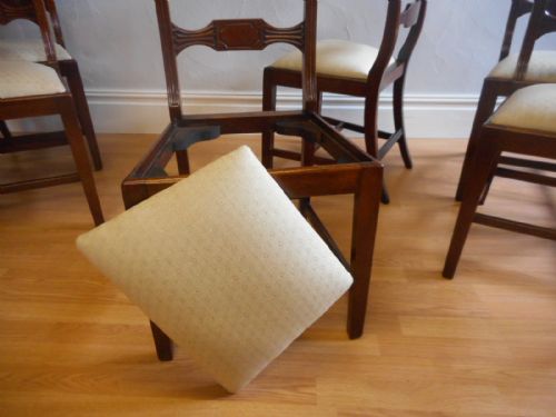 ANTIQUE REGENCY DINNING CHAIRS - ADDITIONAL PHOTO 14
